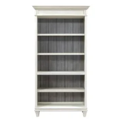 78" Hartford Open Bookcase - Martin Furniture White -My Book Perch Sales Store unnamed file 5527