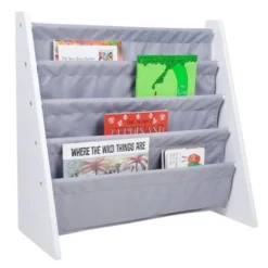 Sling Book Shelf - WildKin Natural/blue -My Book Perch Sales Store unnamed file 554