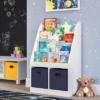 Kids' Bookrack with 2 Cubbies and 2 Bins - RiverRidge Home Pink -My Book Perch Sales Store unnamed file 66