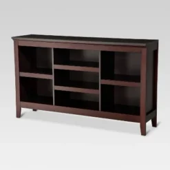 32" Carson Horizontal Bookcase with Adjustable Shelves - Threshold Walnut Brown 19 32" Carson Horizontal Bookcase with Adjustable Shelves - Threshold Walnut Brown -My Book Perch Sales Store unnamed file 661