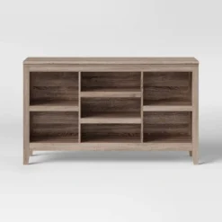 32" Carson Horizontal Bookcase with Adjustable Shelves - Threshold Walnut Brown 21 32" Carson Horizontal Bookcase with Adjustable Shelves - Threshold Walnut Brown -My Book Perch Sales Store unnamed file 663