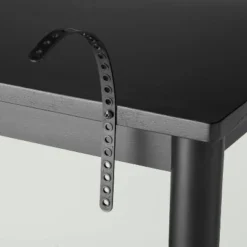 Hearth & Hand W/Magnolia Furniture Wood & Cane 3-Shelf Console Bookcase - Hearth & Hand™ with Magnolia Black -My Book Perch Sales Store unnamed file 669