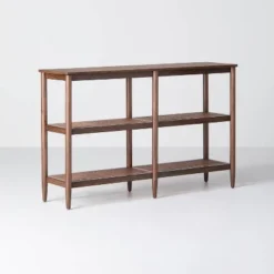 Hearth & Hand W/Magnolia Furniture Wood & Cane 3-Shelf Console Bookcase - Hearth & Hand™ with Magnolia Black -My Book Perch Sales Store unnamed file 675