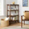 Hearth & Hand W/Magnolia Furniture Wood & Cane Tall 4-Shelf Bookcase - Hearth & Hand™ with Magnolia Black -My Book Perch Sales Store unnamed file 684