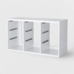 Triple Opening Sliding Bin Cube - Brightroom™ White -My Book Perch Sales Store unnamed file 8