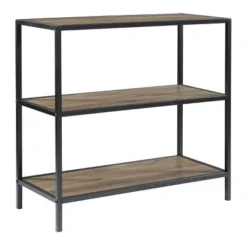 30" Braydon Bookshelf Gray Oak - OSP Home Furnishings