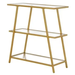 Henn& Hart 36 in. Brass Metal Bookcase - Henn&Hart -My Book Perch Sales Store unnamed file 888