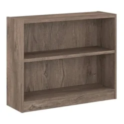 Universal 2 Shelf Bookcase - Bush Furniture Rustic Gray -My Book Perch Sales Store unnamed file 901