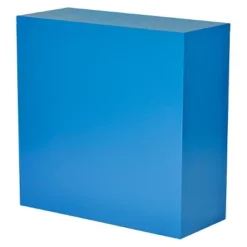 OSP Home Furnishings 28" Metal Bookcase - Office Star Purple