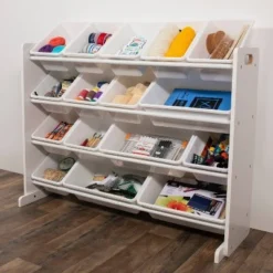 Kids' Super-Size Toy Organizer White - Humble Crew -My Book Perch Sales Store unnamed file 91