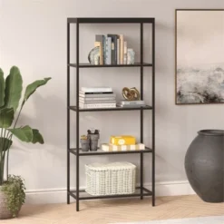 Henn& Hart 30" Wide Black Bronze Bookcase - Henn&Hart -My Book Perch Sales Store unnamed file 981